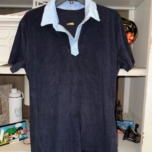 Cadets Men’s Casita Terry Polo Shirt in Navy SZ S NWT Small